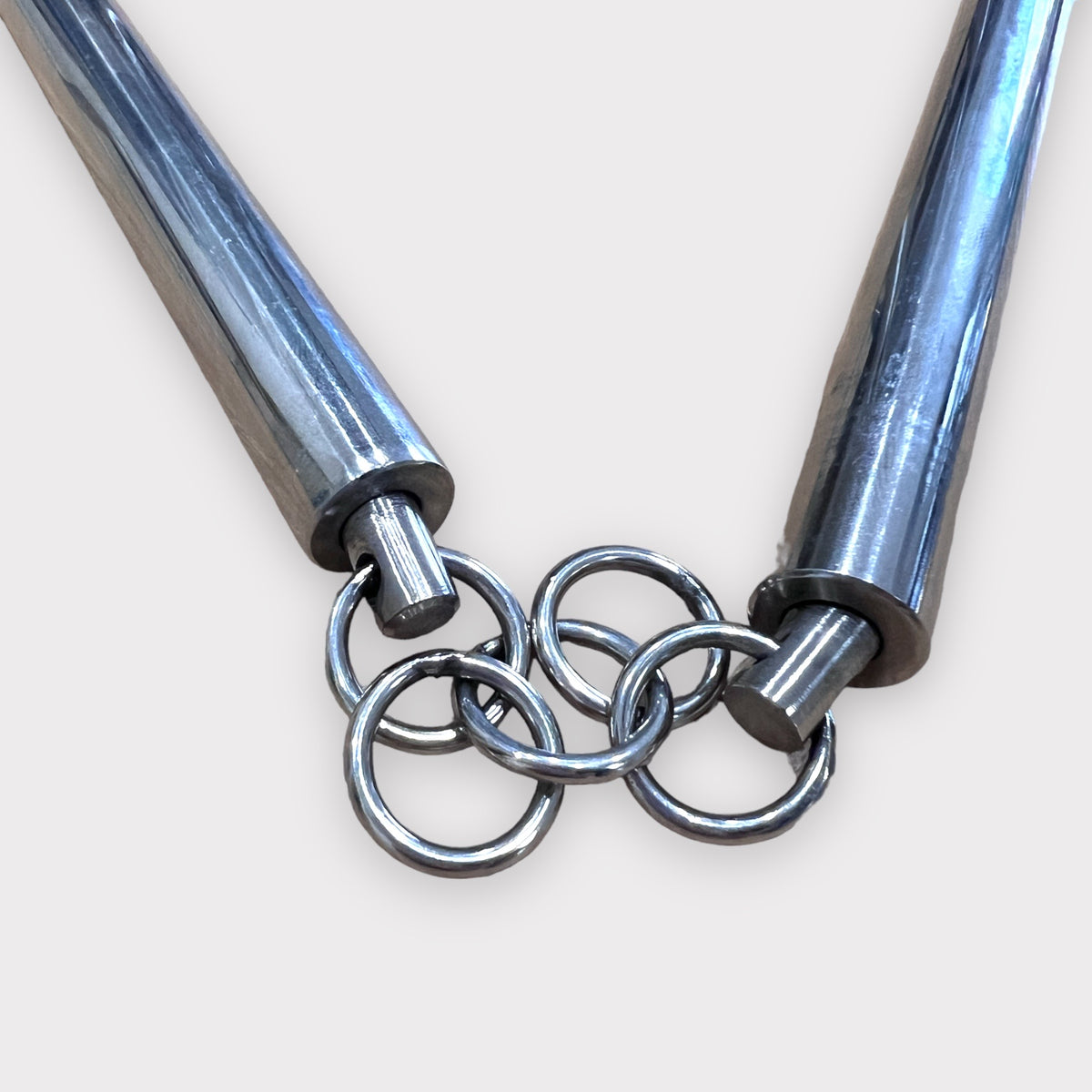 Stainless Steel Three-Section Staff