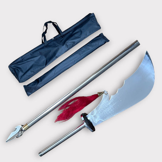 2 Pieces Stainless Steel Handle Kwan Dao - Flexible Blade